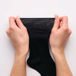 Lade das Bild in den Galerie-Viewer, 3 Paar Damen Bambussocken - Schwarz
