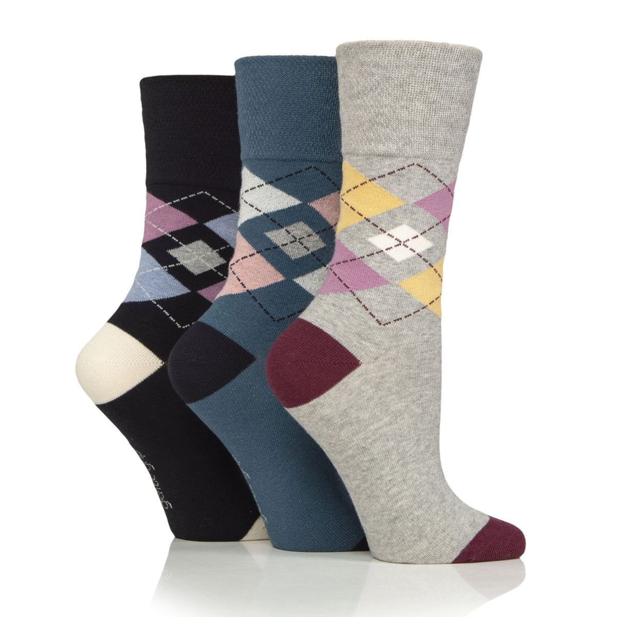 3 paires de chaussettes en bambou pour femme - Botanical Bloom