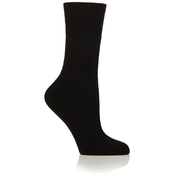 1 Pair Ladies Thermal Socks - Black