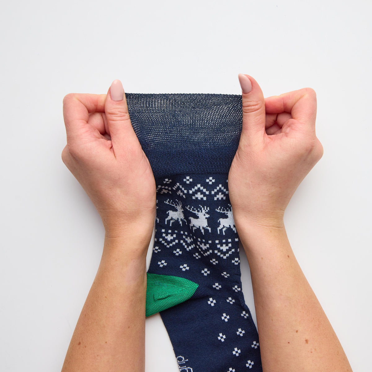 Lot de 3 paires de chaussettes de Noël amusantes pour homme - Motif jacquard