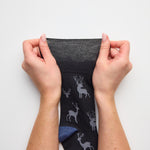 Load image into Gallery viewer, 3 Pairs Men's Fun Feet Cotton Socks - Highlands Escape
