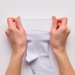 Charger l'image dans la galerie, 3 paires de chaussettes unies en coton pour homme - Blanc
