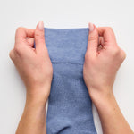 Lade das Bild in den Galerie-Viewer, 3 Paar Herrensocken aus Baumwolle, einfarbig, Blau-Mix
