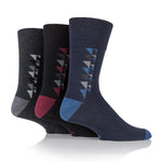 Load image into Gallery viewer, 3 Pairs Men&#39;s Cotton Socks - George Design
