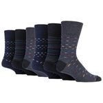 Load image into Gallery viewer, 6 Pairs Men&#39;s Cotton Socks - Urban Lair
