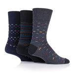 Load image into Gallery viewer, 3 Pairs Men&#39;s Cotton Socks - Urban Lair
