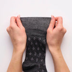Load image into Gallery viewer, 3 Pairs Men's Twilight Cotton Socks - Black/Navy/Charcoal
