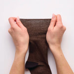 Load image into Gallery viewer, 3 Pairs Men's Apex Cotton Socks - Brown
