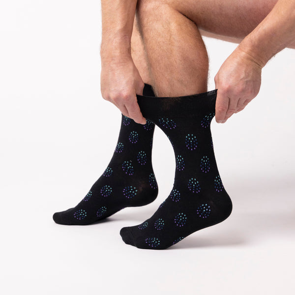 6 Pairs Men's Cotton Socks - Spherical Realm