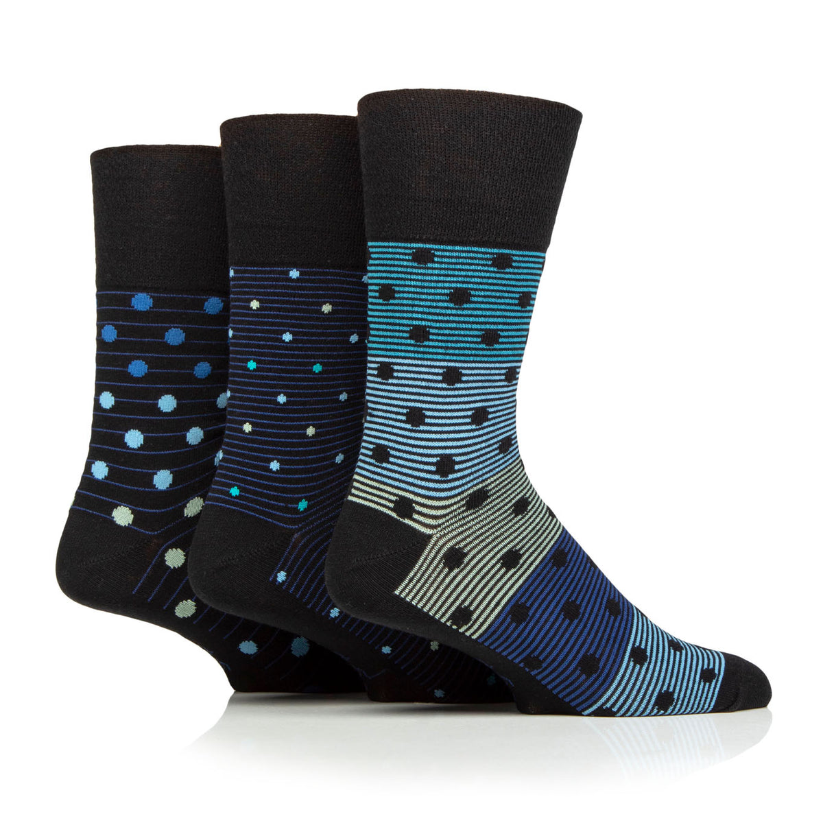 3 Paar Herren-Baumwollsocken - Orbital World