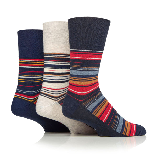 3 Pairs Men's Cotton Socks - Cabana