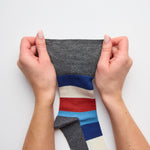 Load image into Gallery viewer, 3 Pairs Men's Cotton Socks - Open Air
