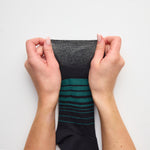 Load image into Gallery viewer, 3 Pairs Men's Cotton Socks - Gradient Stripe
