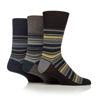 3 Pairs Men's Cotton Socks - Carriage House