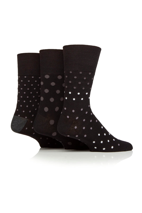 3 Paar Herren-Baumwollsocken – Modernisiertes Argyle