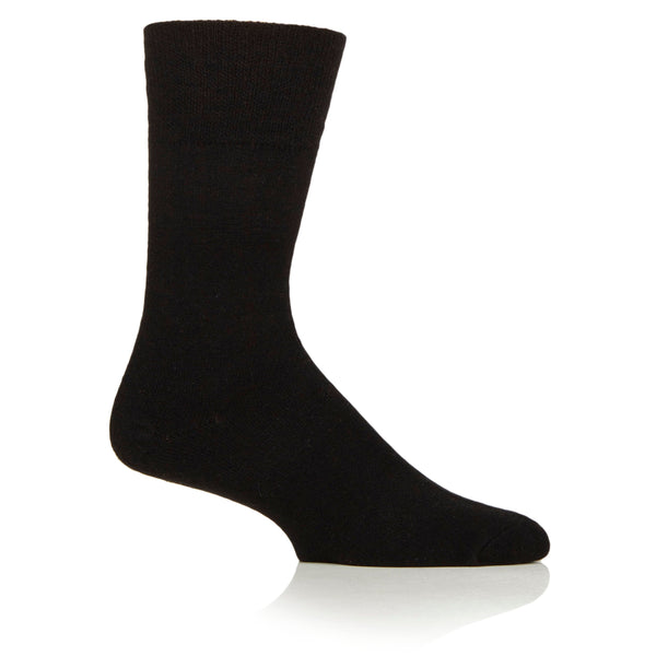 1 Pair Mens Thermal Socks - Black