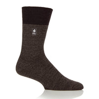 1 Pair Mens Thermal Socks - Charcoal / Grey