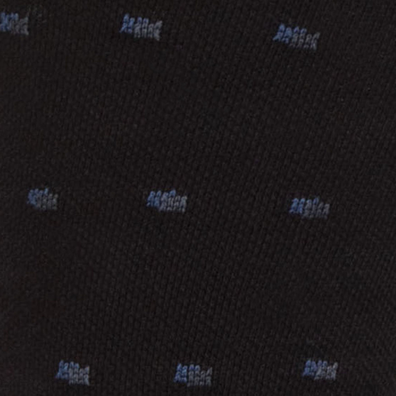 1 Pair Mens IOMI FootNurse Jacquard Compression Travel & Flight Socks - Black With Blue/Charcoal Squares