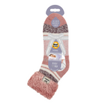 Charger l'image dans la galerie, 1 paire de chaussettes thermiques pour femme - Noir
