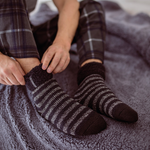 Charger l'image dans la galerie, 1 paire de chaussettes thermiques pour femme - Noir

