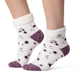 Charger l'image dans la galerie, 1 paire de chaussettes thermiques pour femme - Noir
