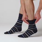 Load and play video in Gallery viewer, 6 Pairs Men&#39;s Cotton Socks - Sea Breeze
