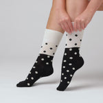 Load and play video in Gallery viewer, 6 Pairs Ladies Bamboo Socks - Mono Spots
