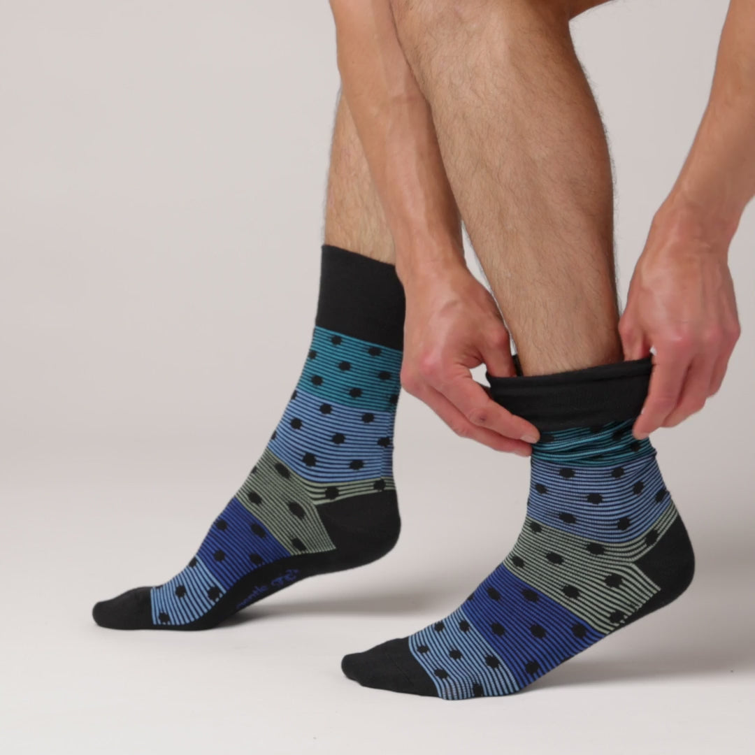 6 Pairs Men's Cotton Socks - Orbital World