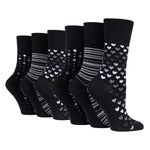 Load image into Gallery viewer, 6 Pairs Ladies Bamboo Socks - Mono
